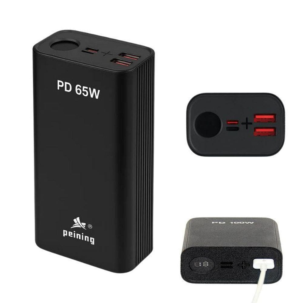 Carregador Portátil Power Bank 30000Mah Display Digital Lcd