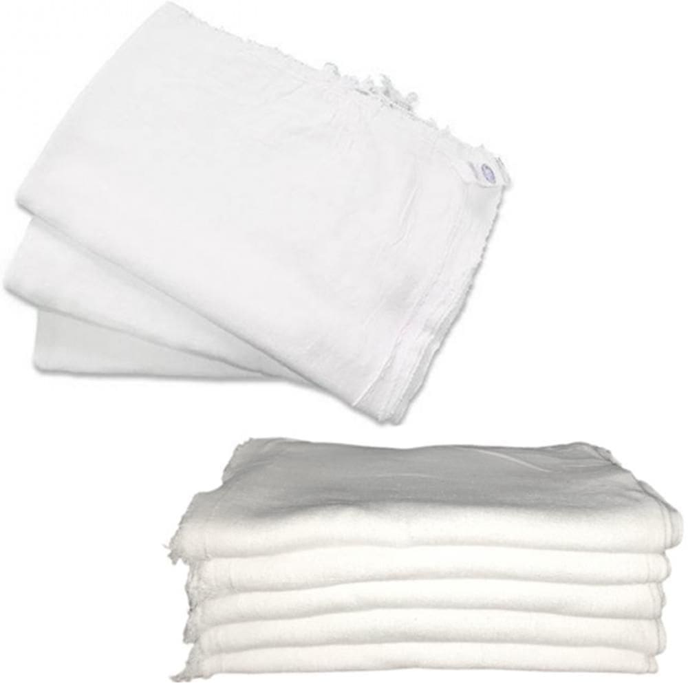 1 Pano De Limpeza De Algodao Multiuso Alvejado Branc 65X45Cm