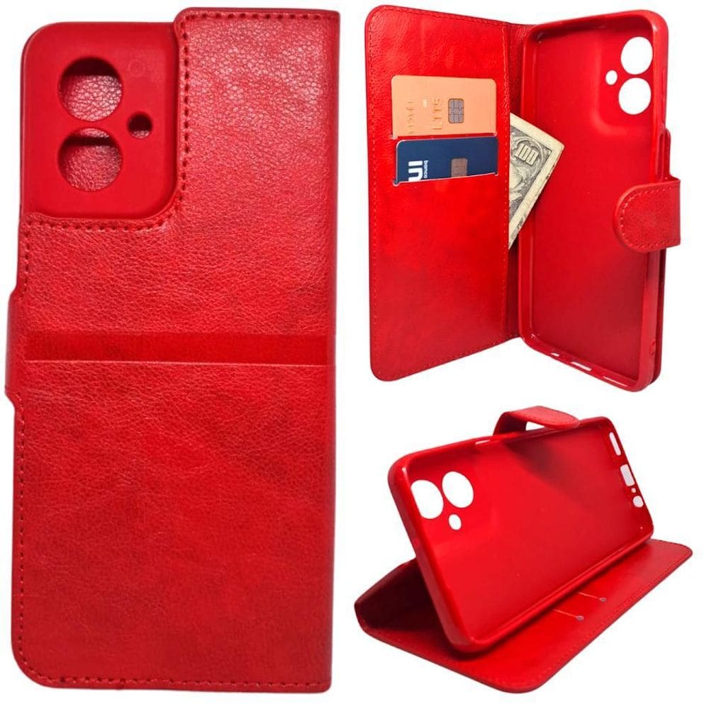 Capa Carteira Para Motorola G55 Tela De 6.49 Capinha Case