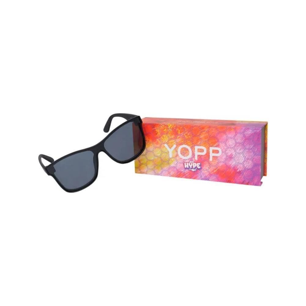 Óculos De Sol Yopp Hype Armação Preta Polarizado Uv 400