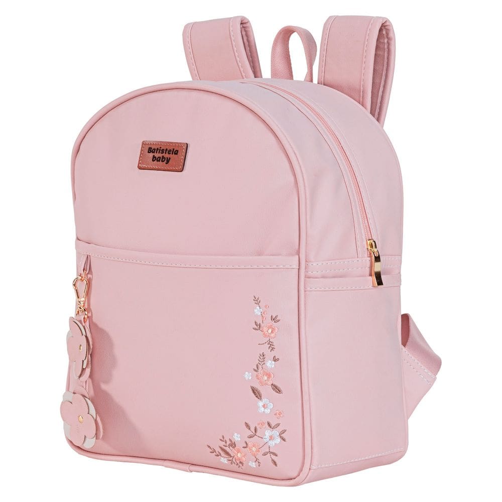 Mochila de Maternidade Fiore - Rosé - Batistela Baby