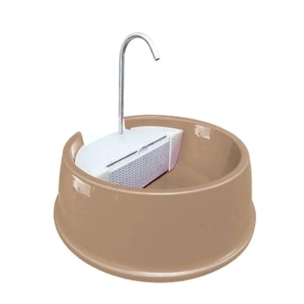 Fonte Bebedouro Marrom Para Gatos E Cães Automático Bivolt
