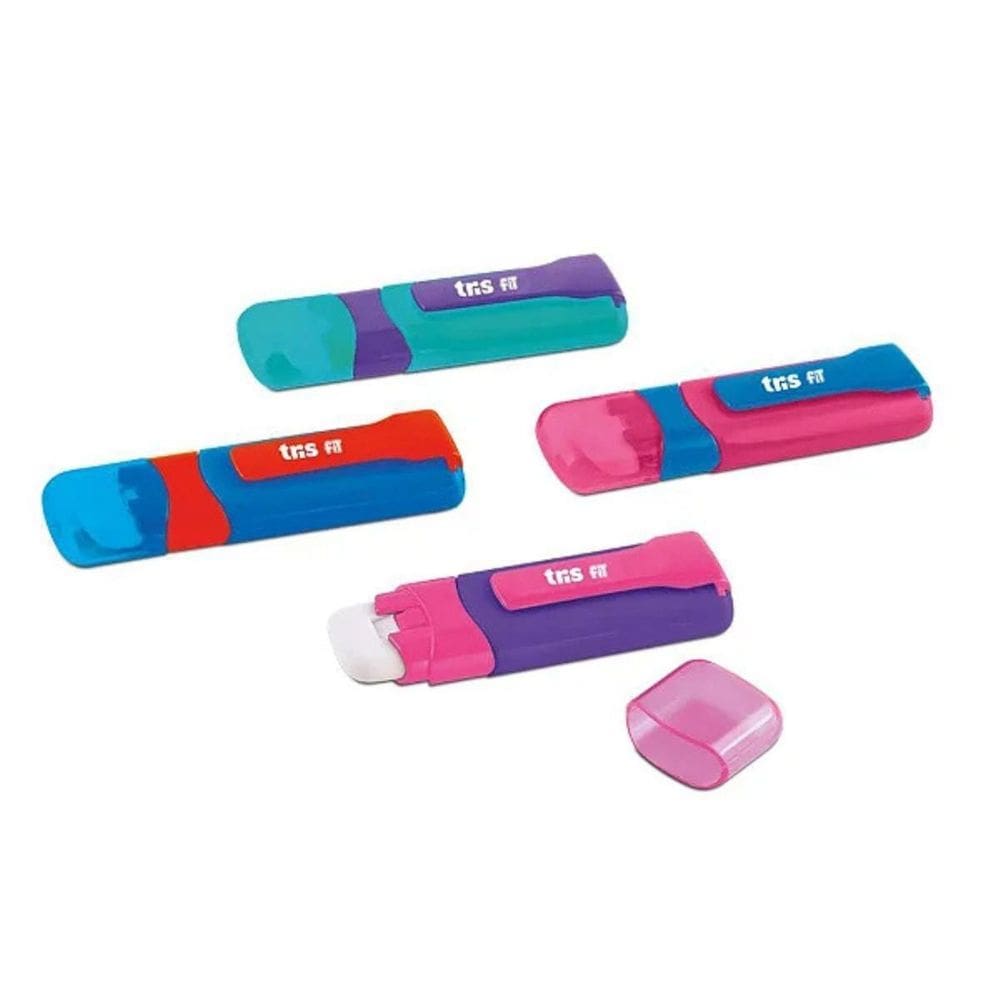 Caneta Borracha Fit Com Trava- - Tris