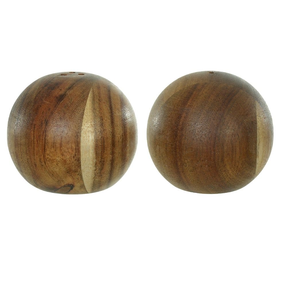 Saleiro e Pimenteiro MD Acacia 6,2x7cm