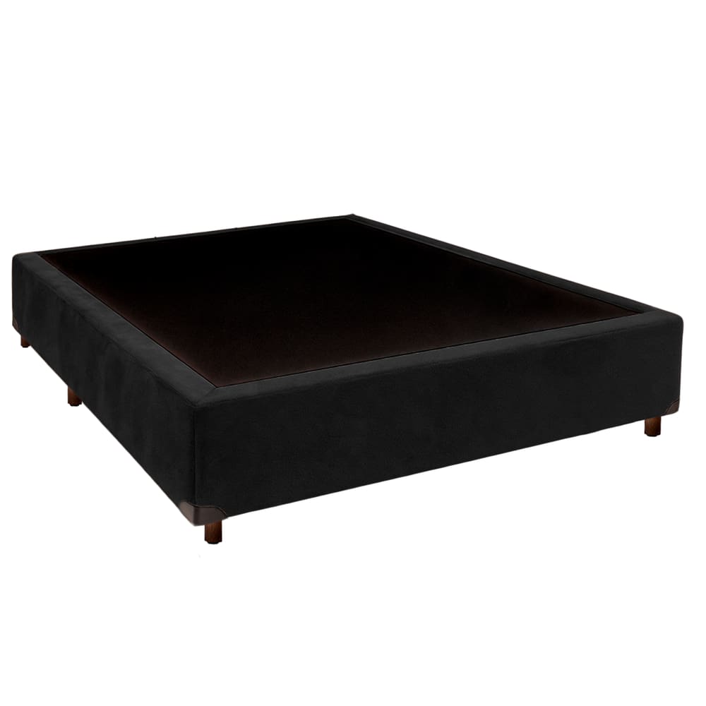 Cama Box Casal Preto Nature 138x188