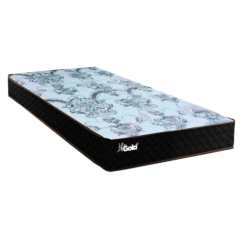 Colchão Espuma Solteiro Life Gold Paropas Molas Ensacadas