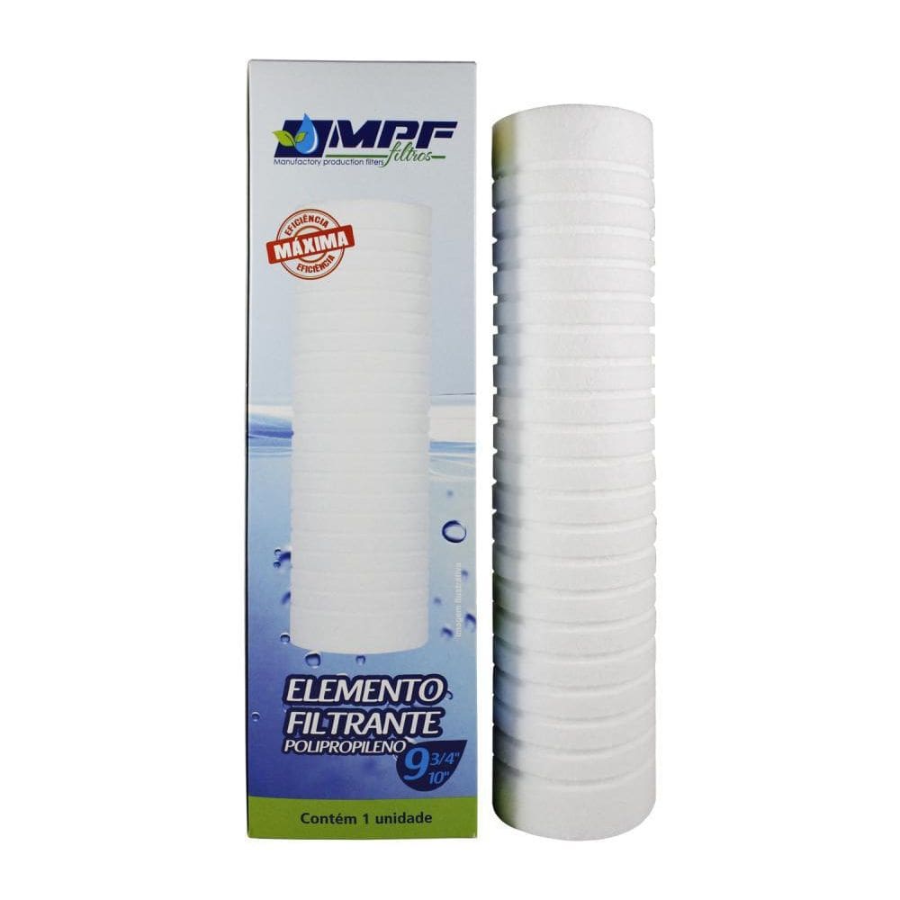 Refil Para Filtros Ranhurado 9 3/4 Mpf Filtros