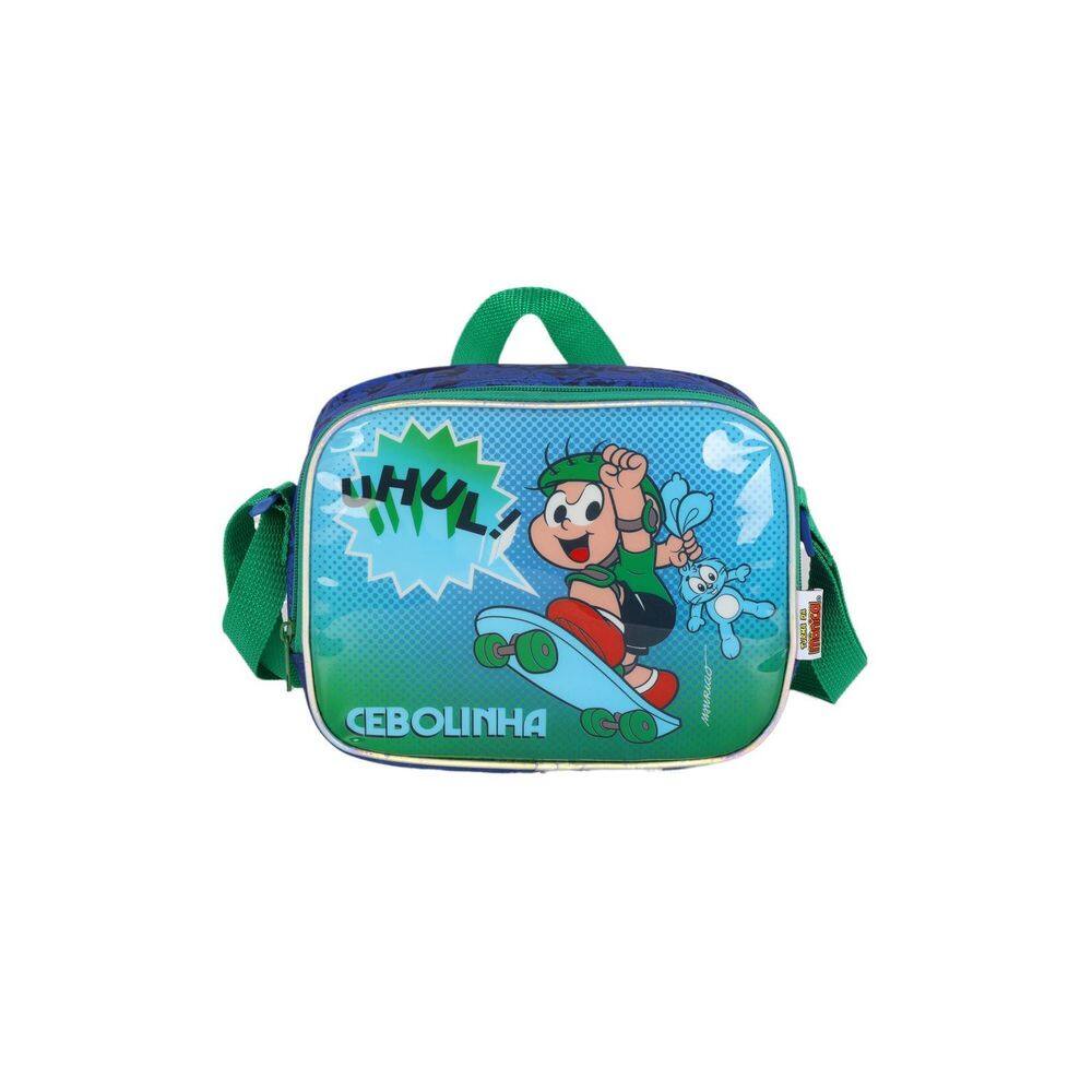 Lancheira Escolar Cebolinha Turma Da Monica Luxcel