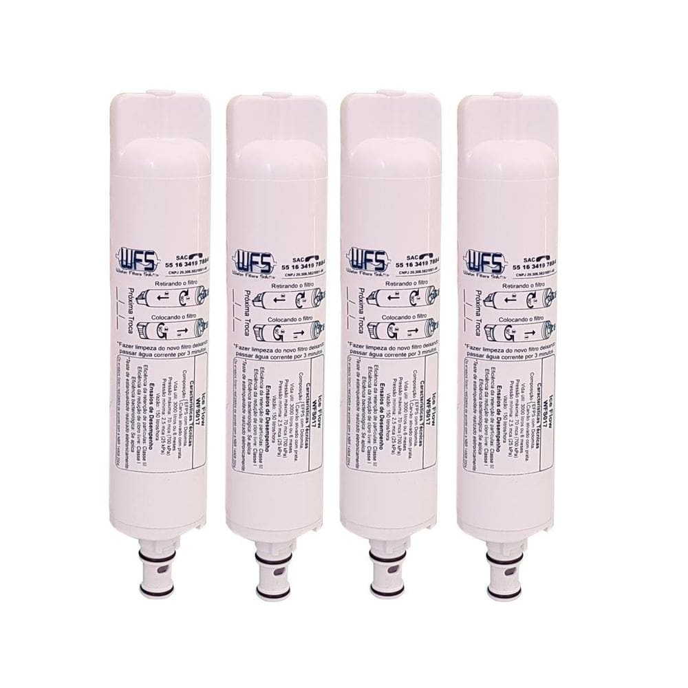 Kit 4 Filtro Refil Consul Facilite Bem Estar Cix01 Cix06