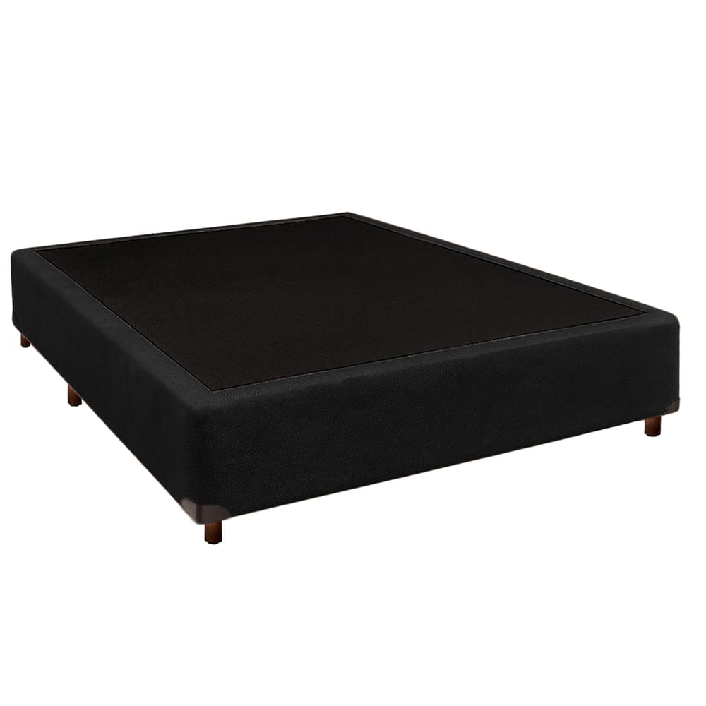 Cama Box Casal Preto Nature 138x188