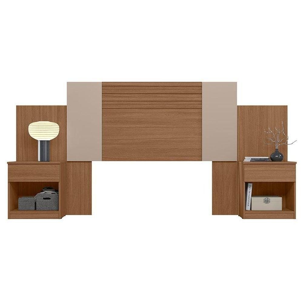 Cabeceira Casal Araguaia Carvalho Fendi - Moval