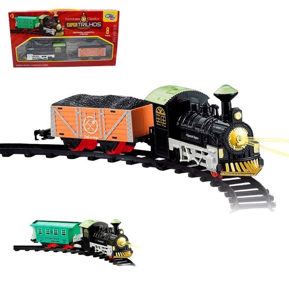 Ferrorama Clássico C- Luzes E Sons - Wellkids Unica Ferrorama Clássico C- Luzes E Sons - Wellkids