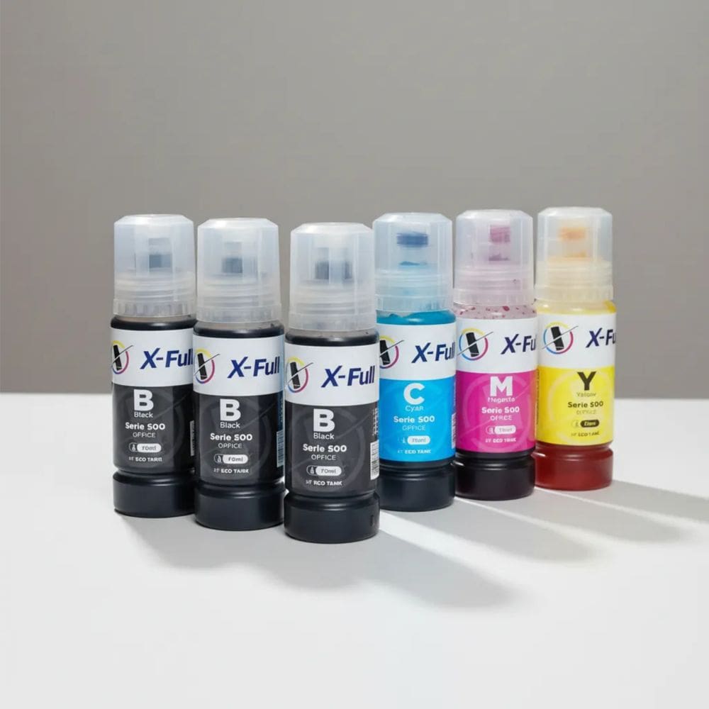 Kit 6 Tintas X-Full Para Epson L3150 L3110 L1250 L 3250 L5190 L3110 544