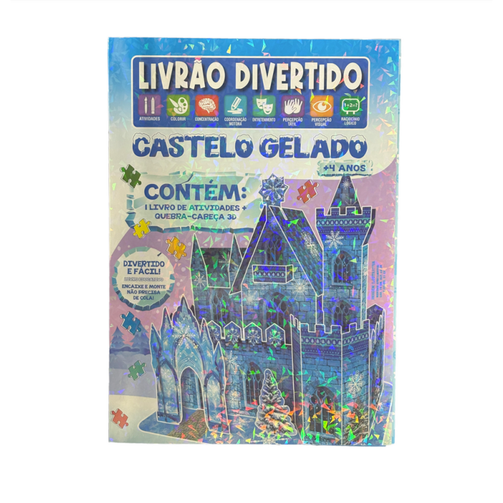 Livrão Divertido - Castelo Gelado