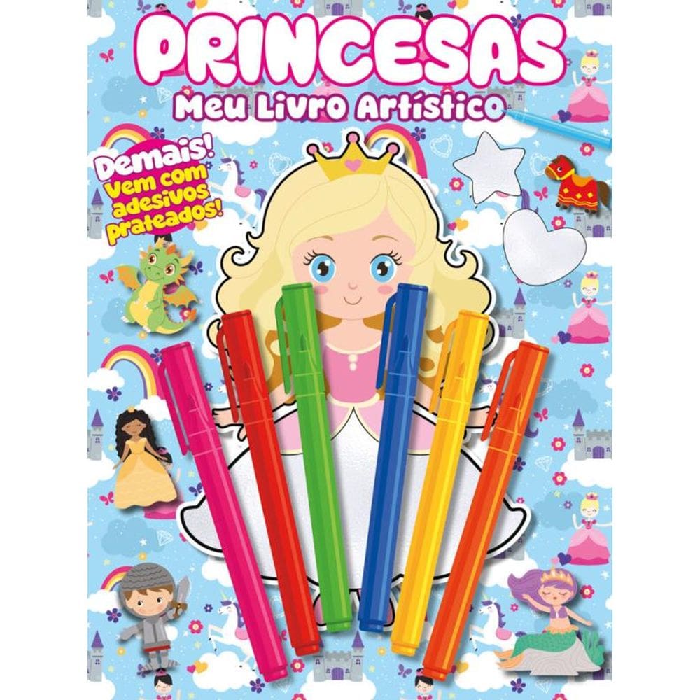 Princesas Meu Livro Artístico
