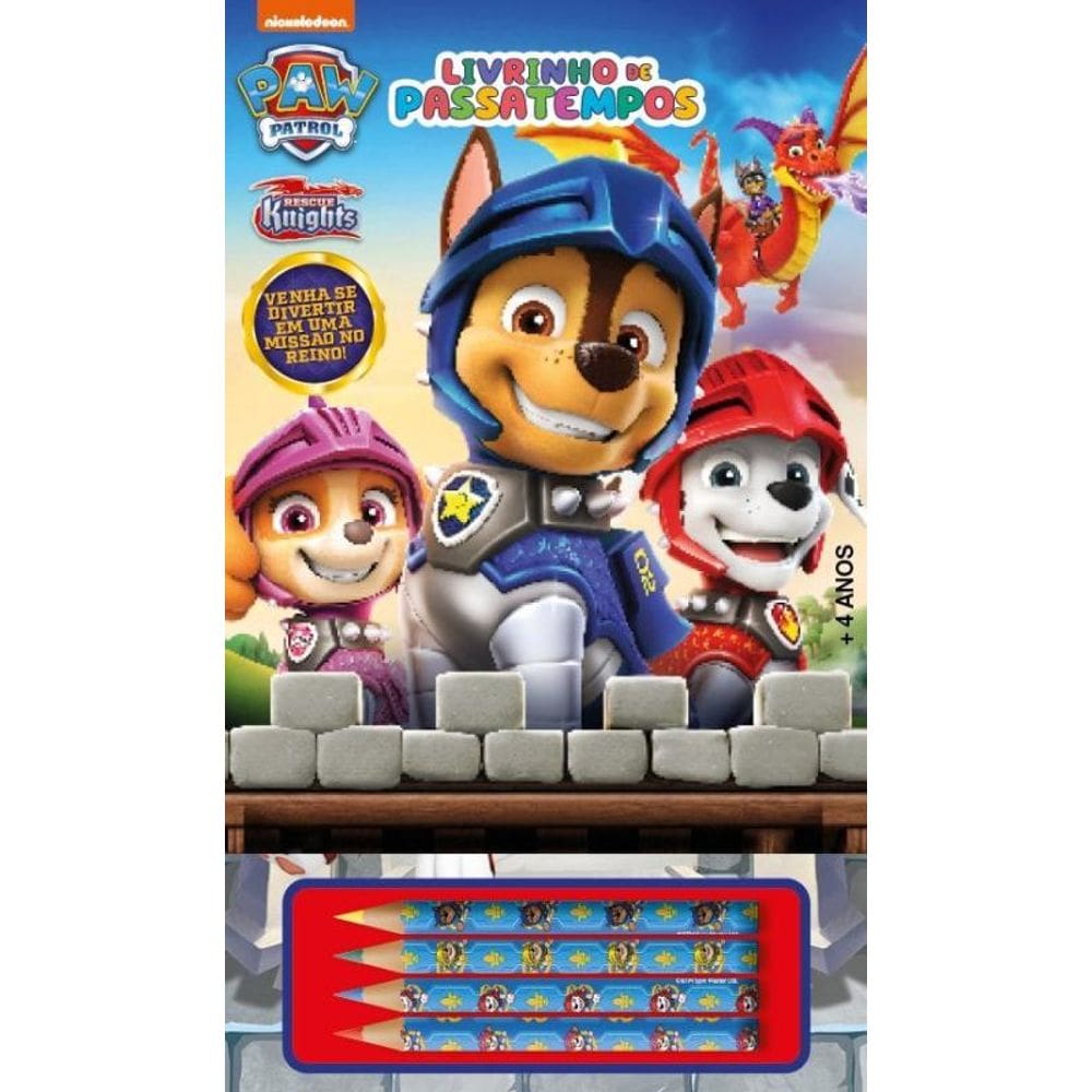 Patrulha Canina Livrinho de Passatempos