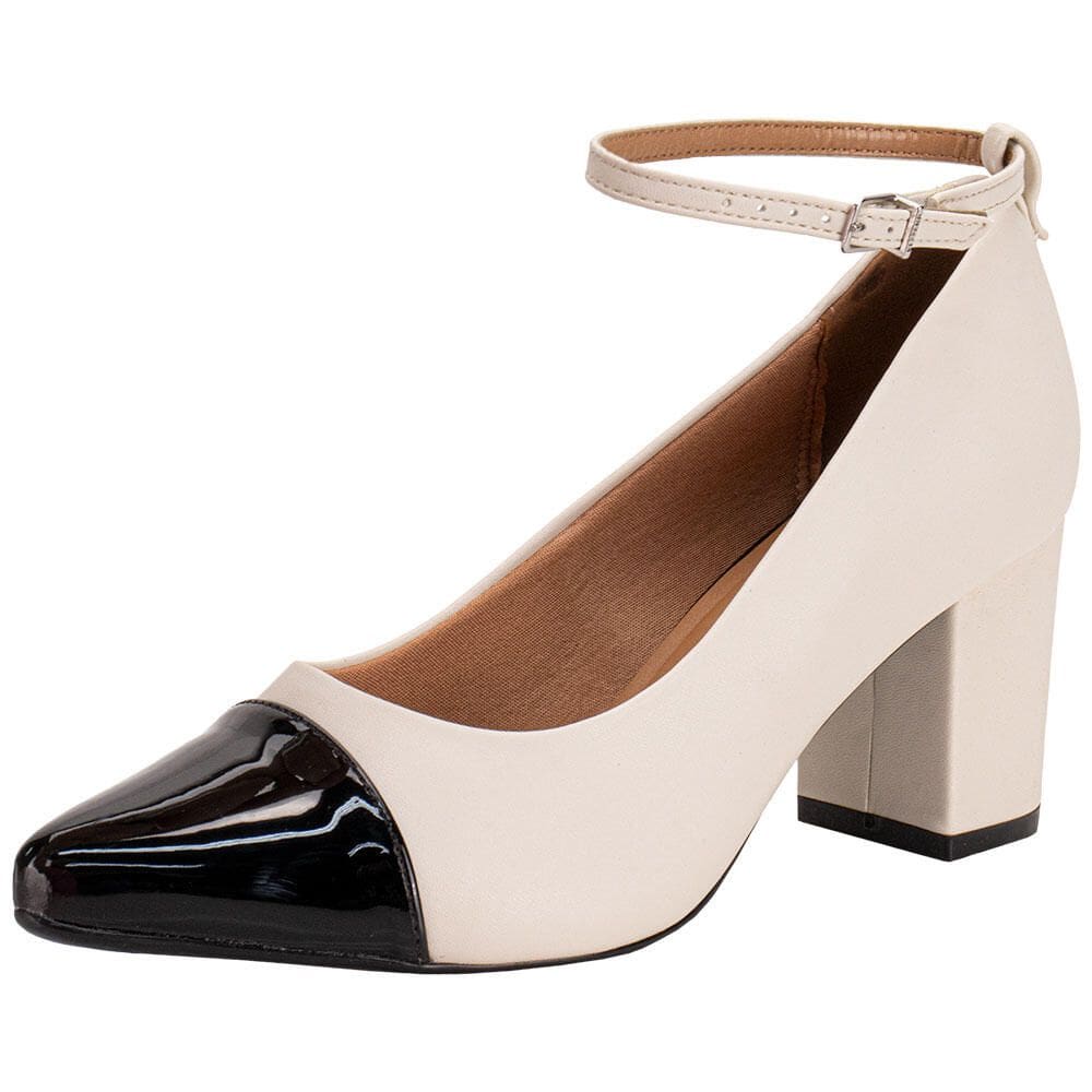 Sapato Feminino Salto Grosso Vizzano 1290523