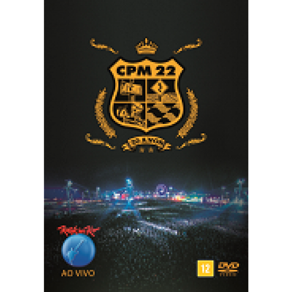 DVD CPM 22 - 20 Anos: Rock In Rio Ao Vivo