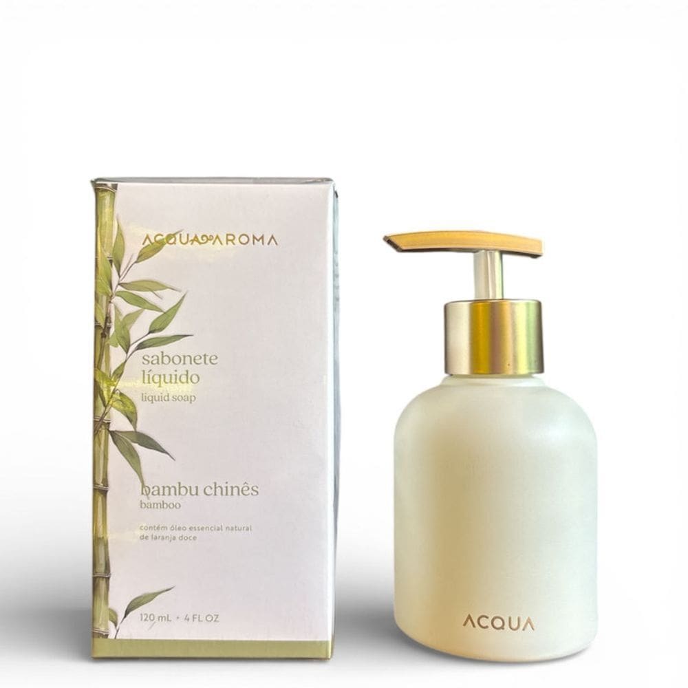 Sabonete Líquido Acqua Aroma Dia a Dia 120ml Bambu Chinês