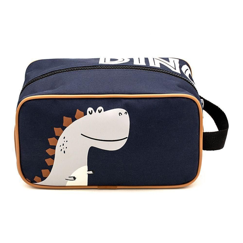 Necessaire Mait Dino Azul Marinho