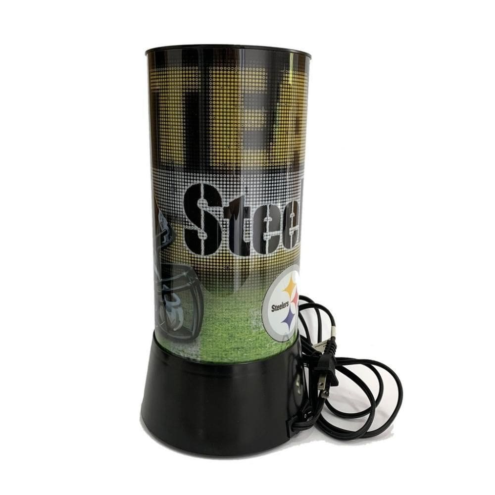 Luminária Rotativa 30Cm 120V Nfl Pittsburgh Steelers