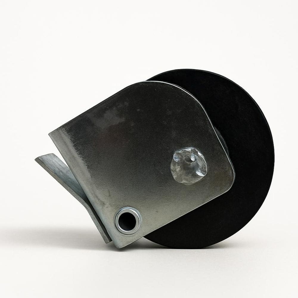 Roldana Inferior Fixo Janela E Porta De Correr De Aço 45Mm