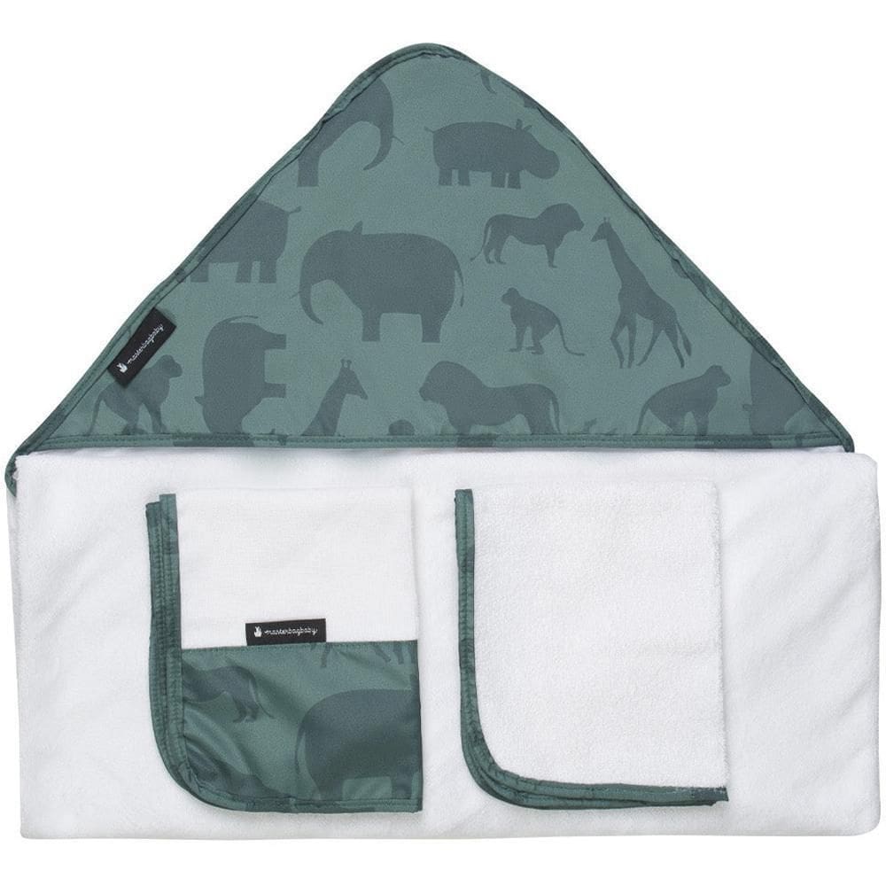 Conjunto De Toalhas 3Un Masterbag Safari Verde