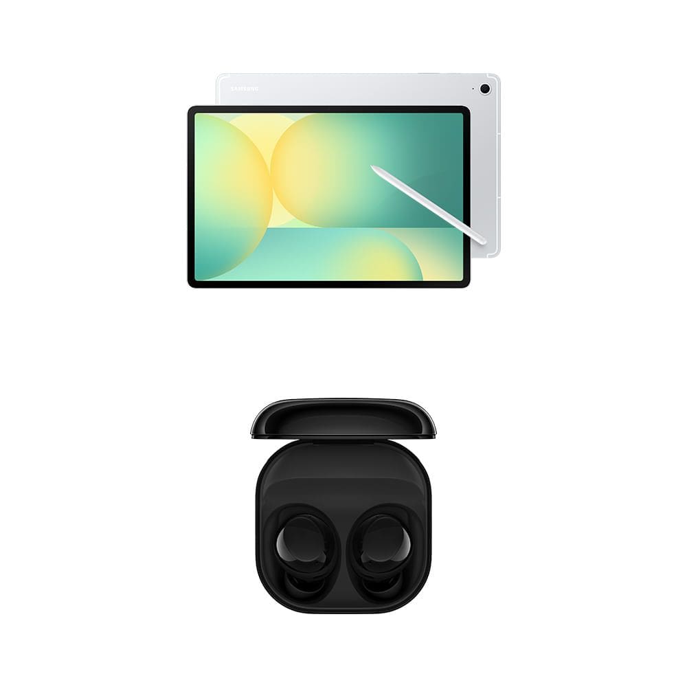 Tab S10 FE+ WiFi 128GB Prata + Galaxy Buds Core Preto