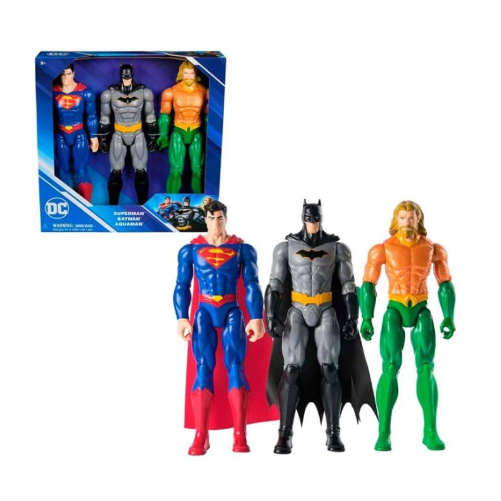 Liga da Justiça Pack Herois 3 Figuras Dc - Sunny