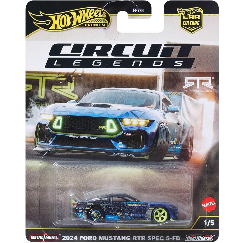 Hot Wheels Collector Veículo de Brinquedo Carro RTR Mustang Drift - JBK48