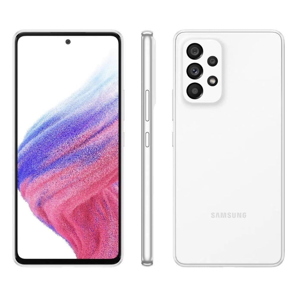 Usado: Samsung A53 128 GB Branco - Muito Bom