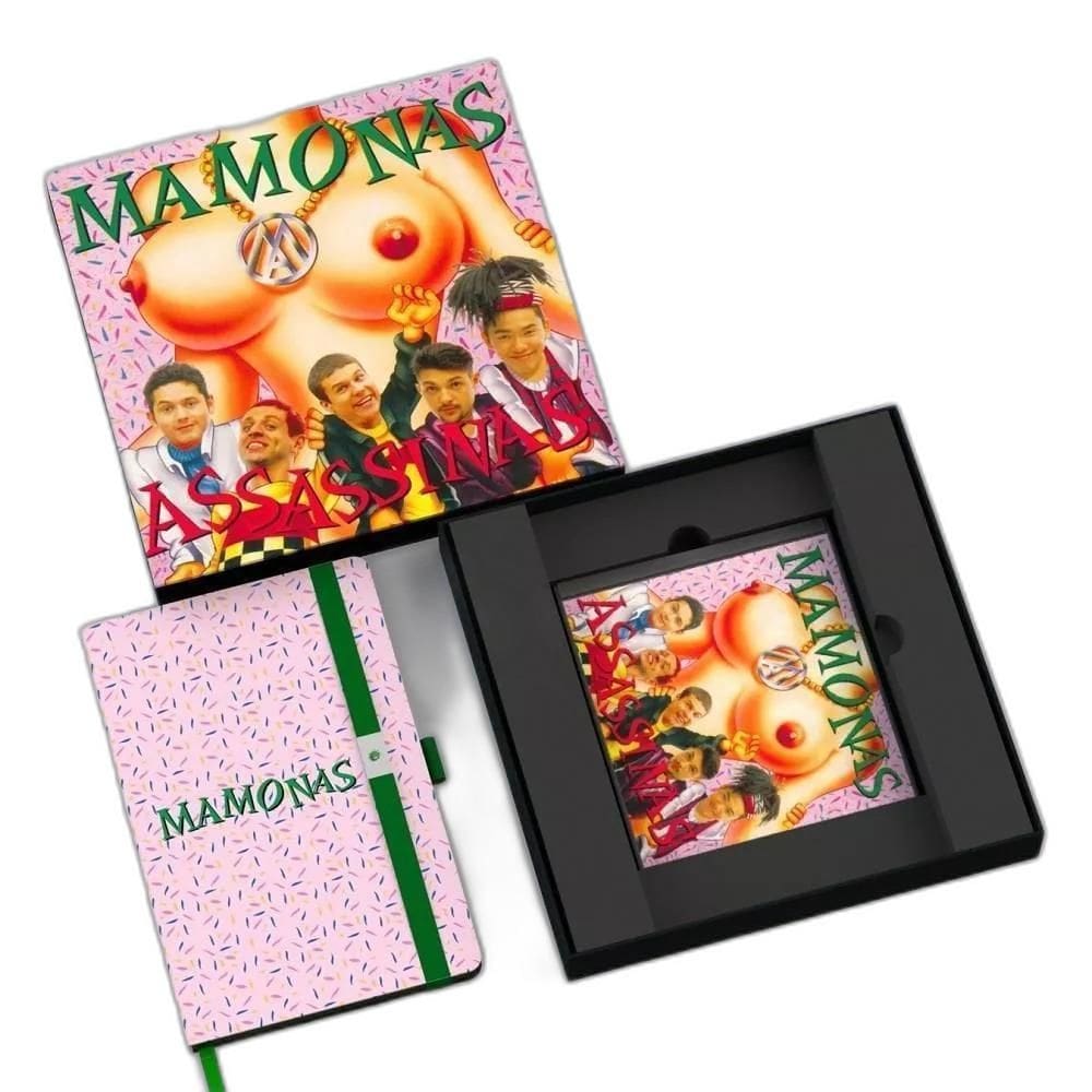 Fan Box Cd Mamonas Assassinas - Album  Lacrado