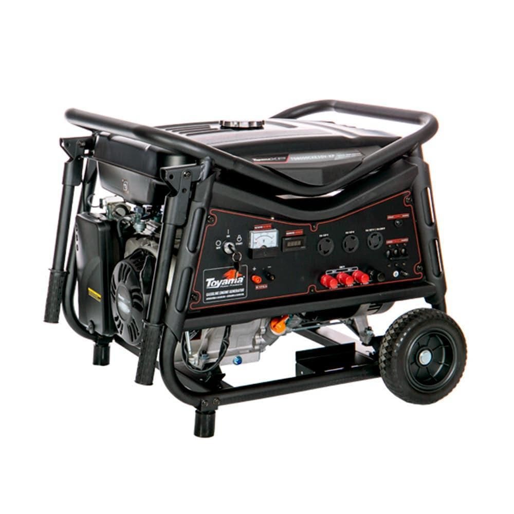 Gerador Energia Gasolina 8,9 KVA Trifásico Partida Elétrica AVR TG8000CXE3DV-XP TOYAMA