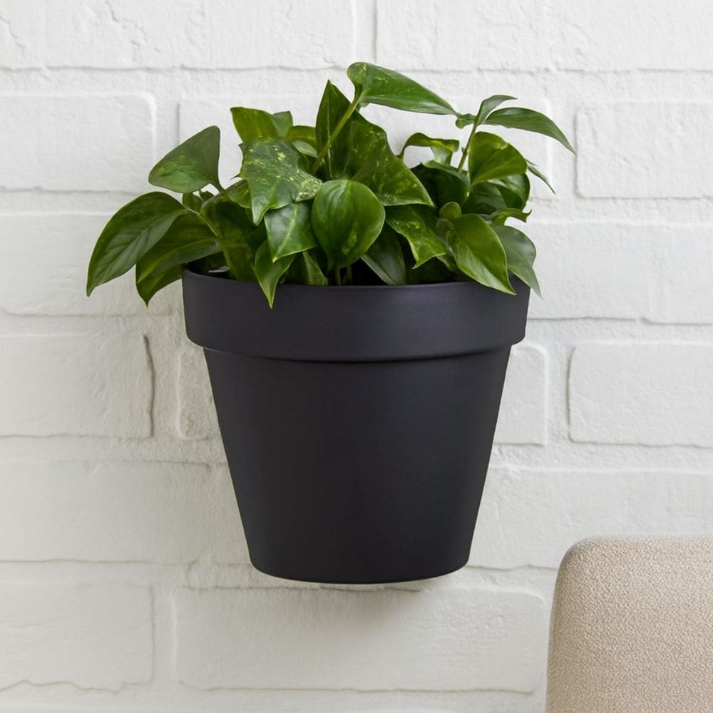 Vaso de Parede Bari 20cm - Floreira Suspensa para Muros e Sacadas PB20