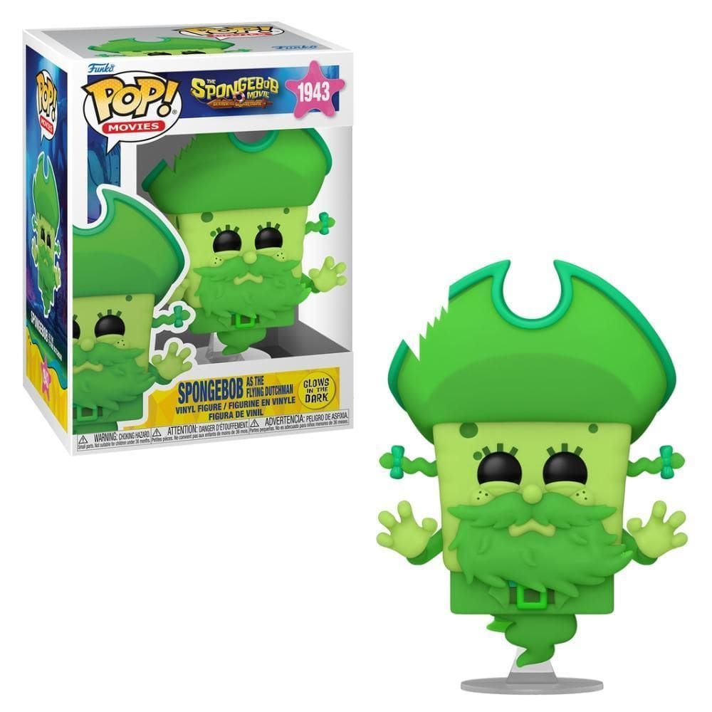 Boneco Funko Pop Bob Esponja O Filme - Bob Esponja Fantasma