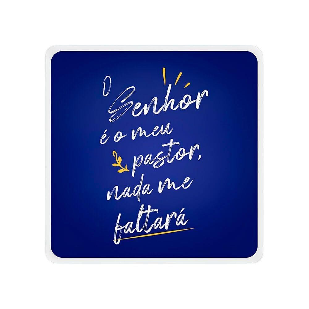 Luminária Slim Usb O Senhor é Meu Pastor - Iluminação Aconchegante Para Seu Espaço