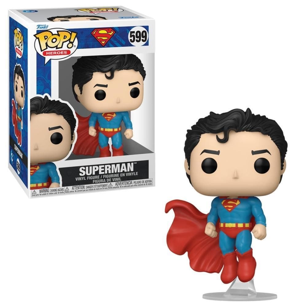 Boneco Funko Pop Dc Comics Clássicos - Super-Homem