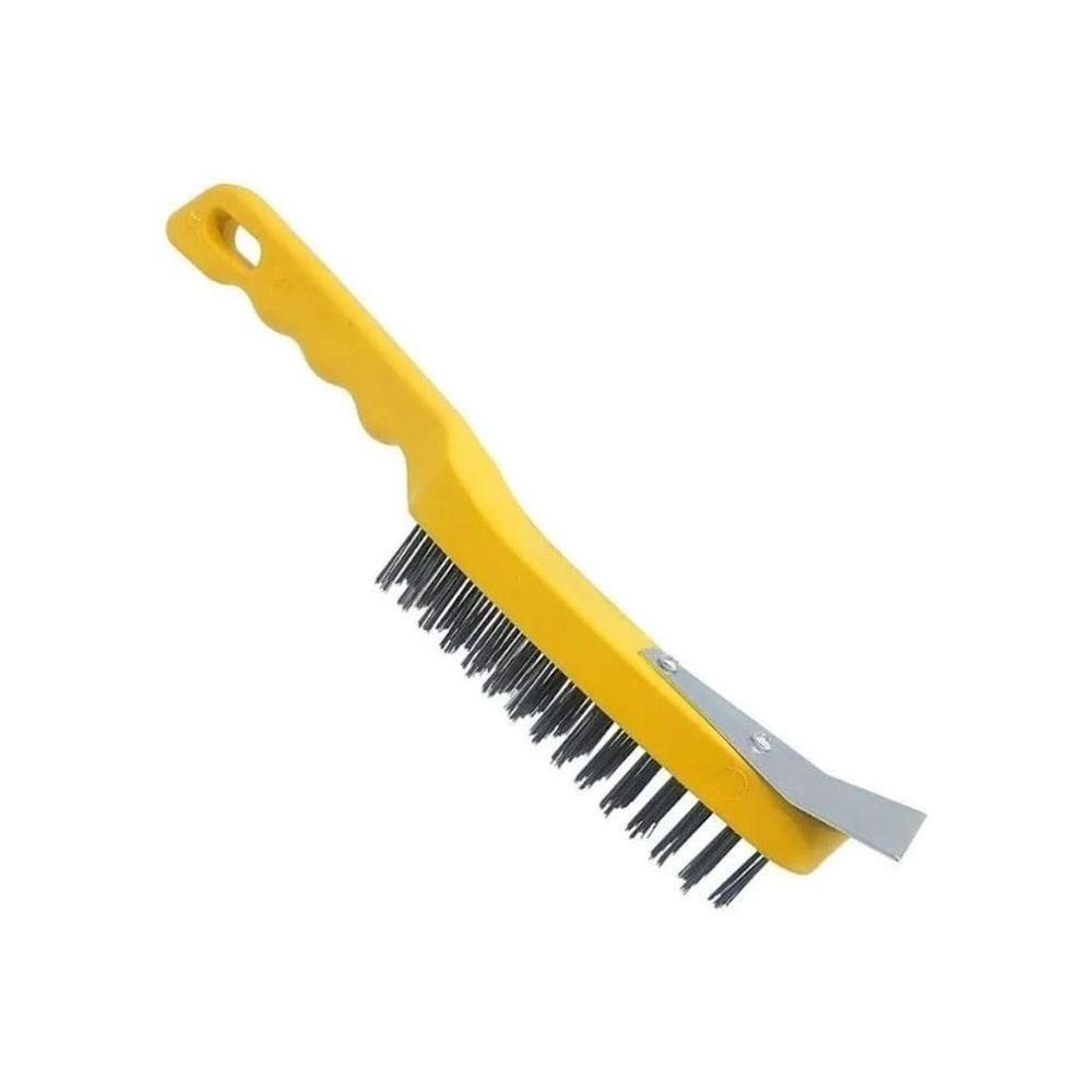 // Escova De Aço Com Raspador Sq4275