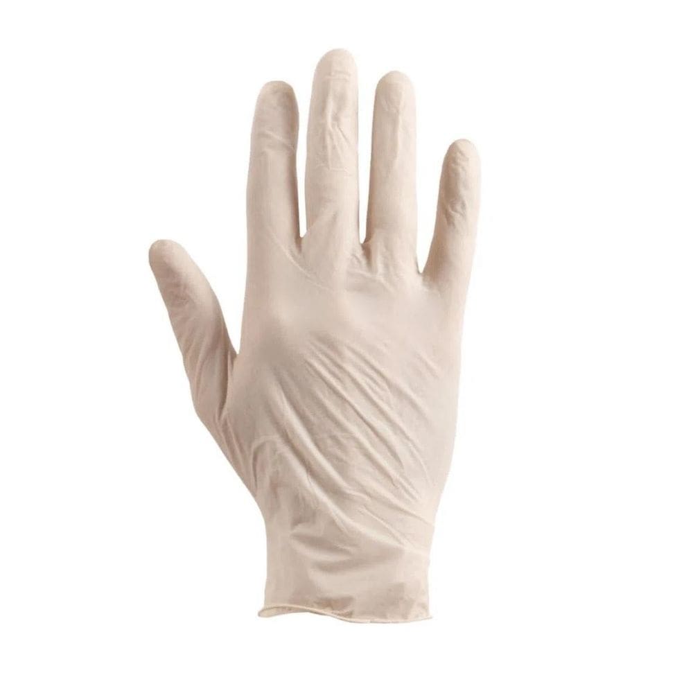 100 Luva Látex Tamanho P Com Pó - Marca Talge  1Pct