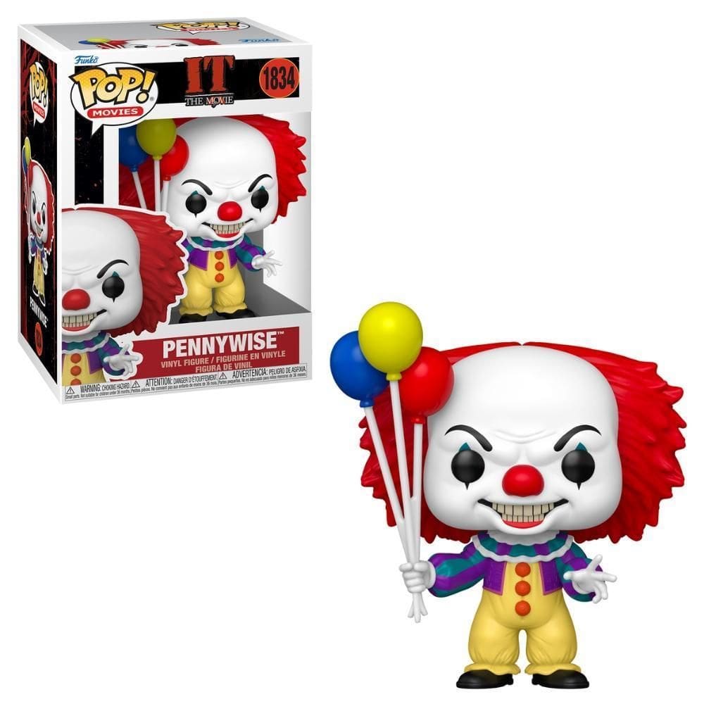 Boneco Funko Pop It: A Coisa - Pennywise 1990