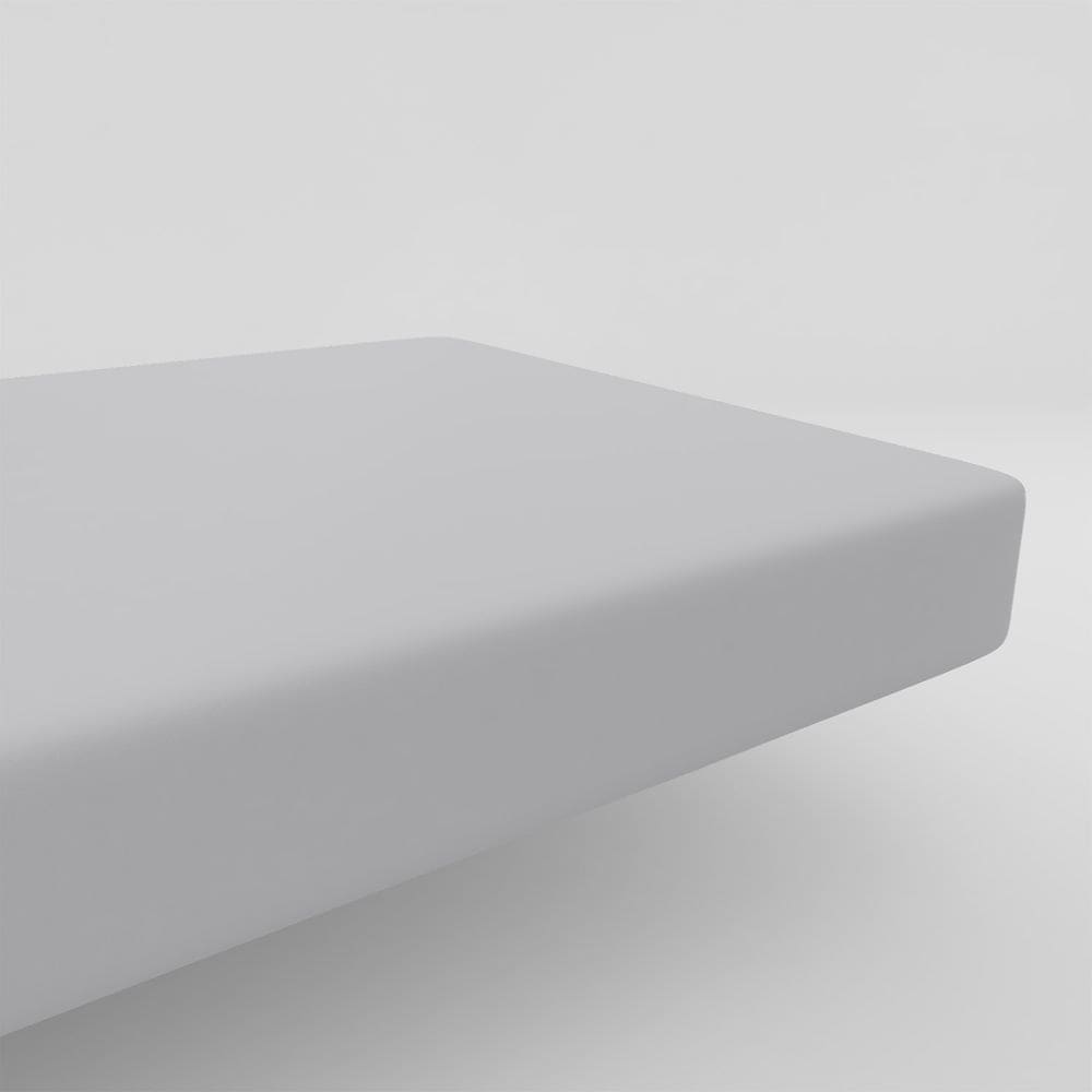 Lençol com Elástico Liso para Berço Americano Bublim