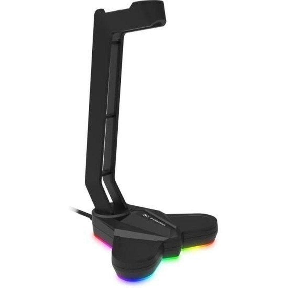 Suporte Headset Fortrek Vickers Rgb Preto