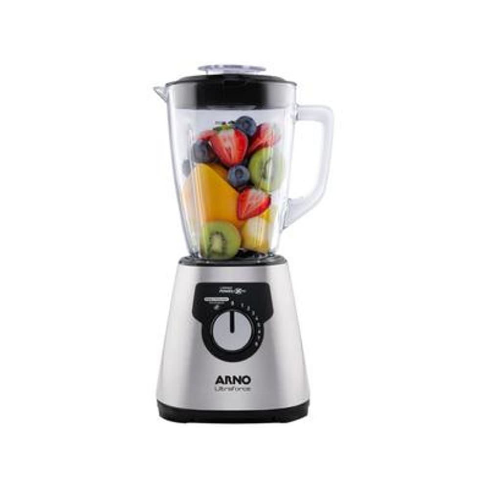 Liquidificador Arno Ultraforce Inox Jarra de Vidro LN92 220V