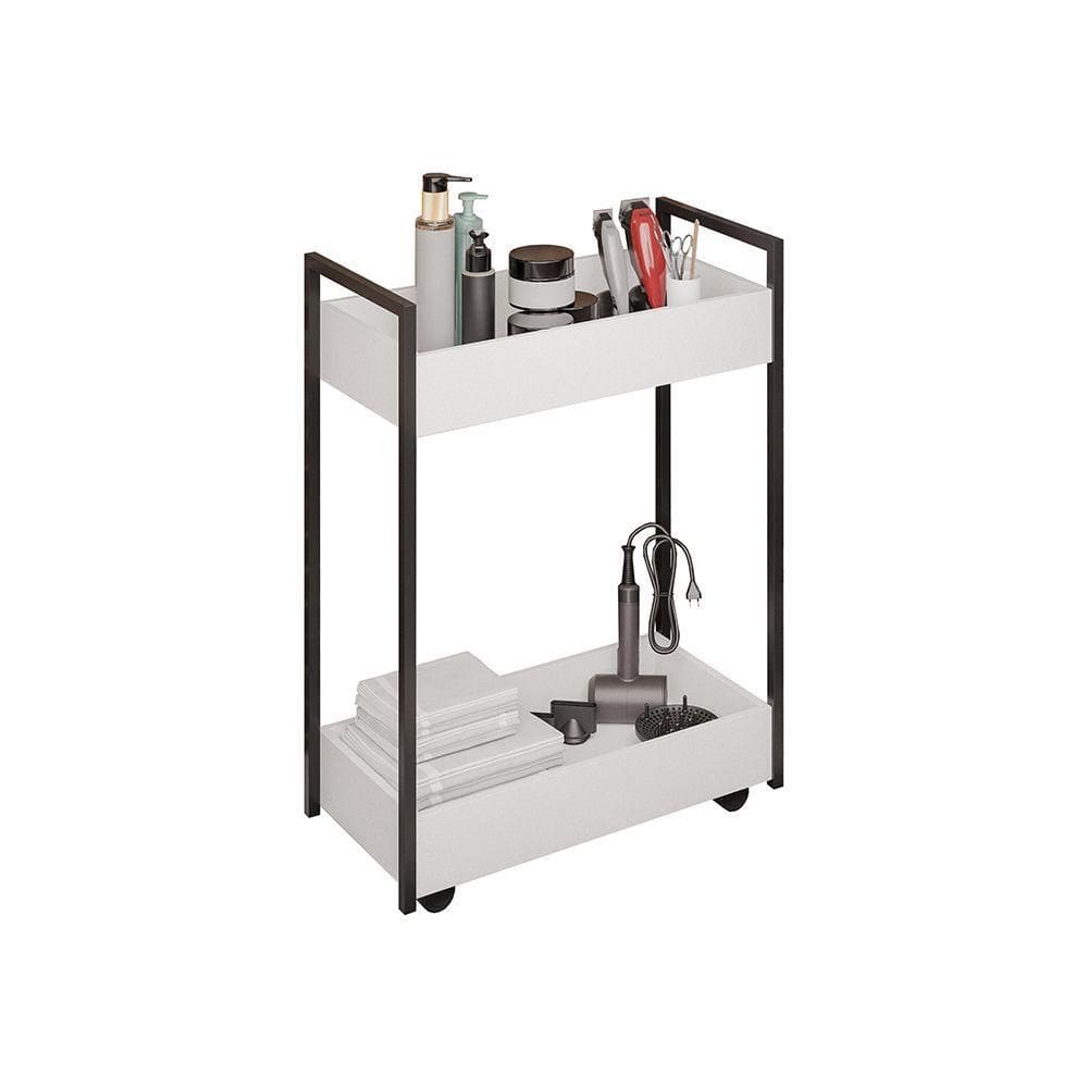 Carrinho Multiuso Fruteira Lara - Ssx Multicoisas Branco