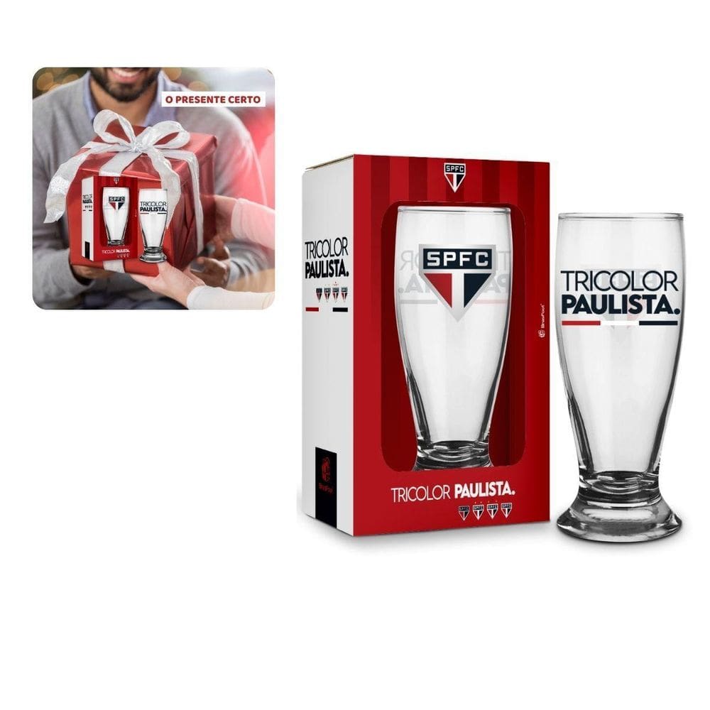 Copo Munich Tulipa Vidro 200Ml Cerveja Chopp Time