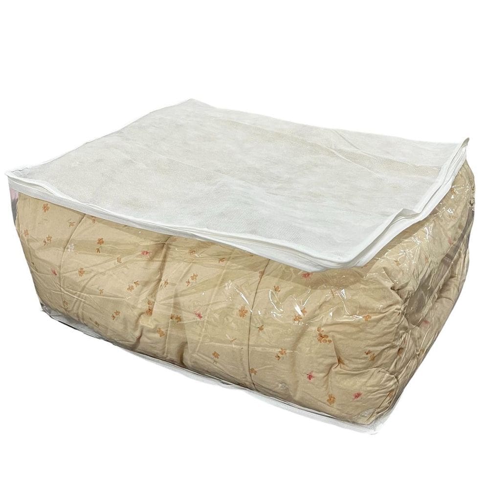 Organizador Maleiro Branco Gg Para Guarda Roupas E Gavetas