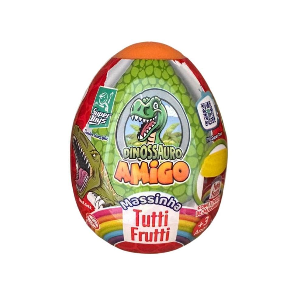 Brinquedo Ovo Surpresa Dinossauro - Super Toys 542