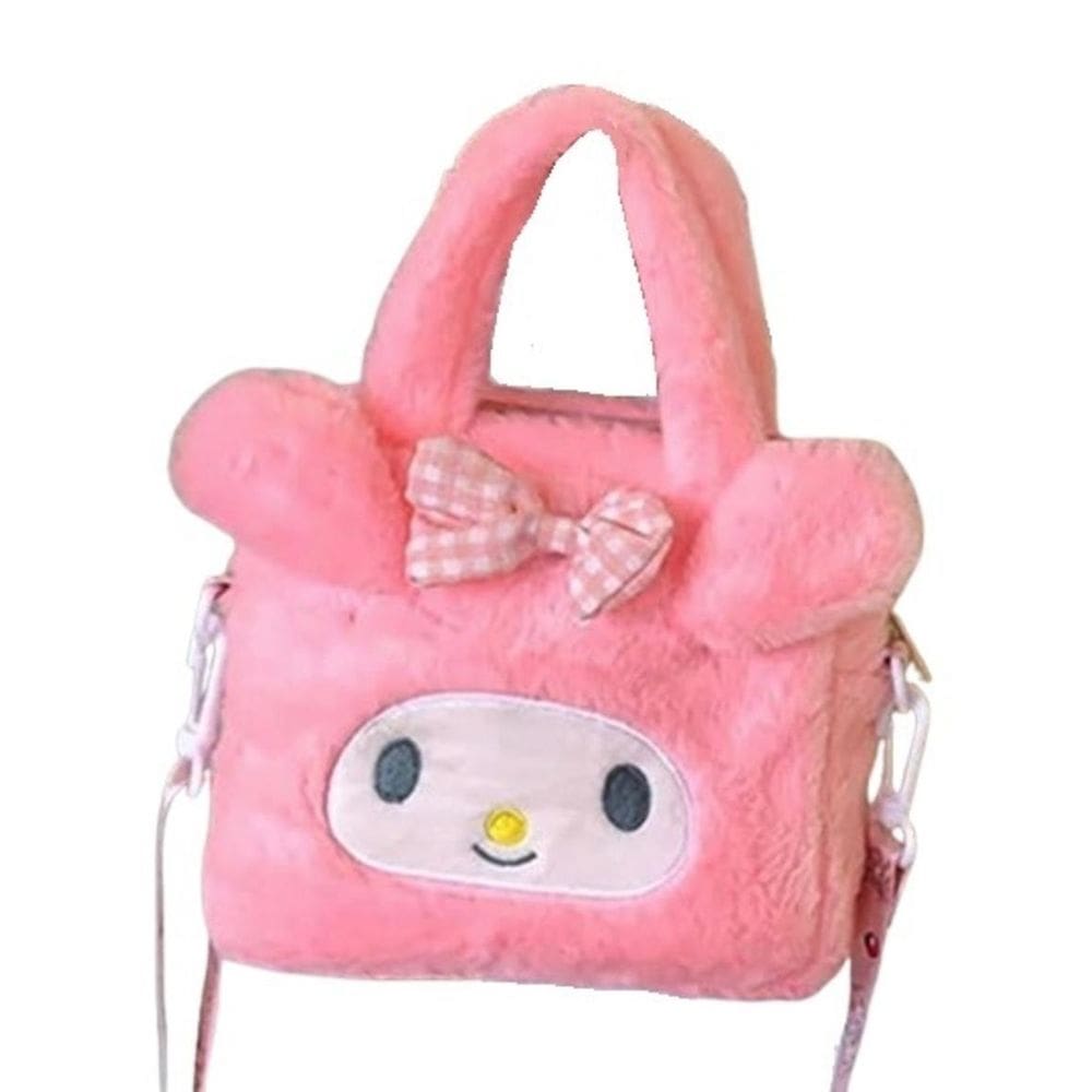 Bolsa Bolsinha Infantil Meninas Pochete Mochila Cor De Rosa