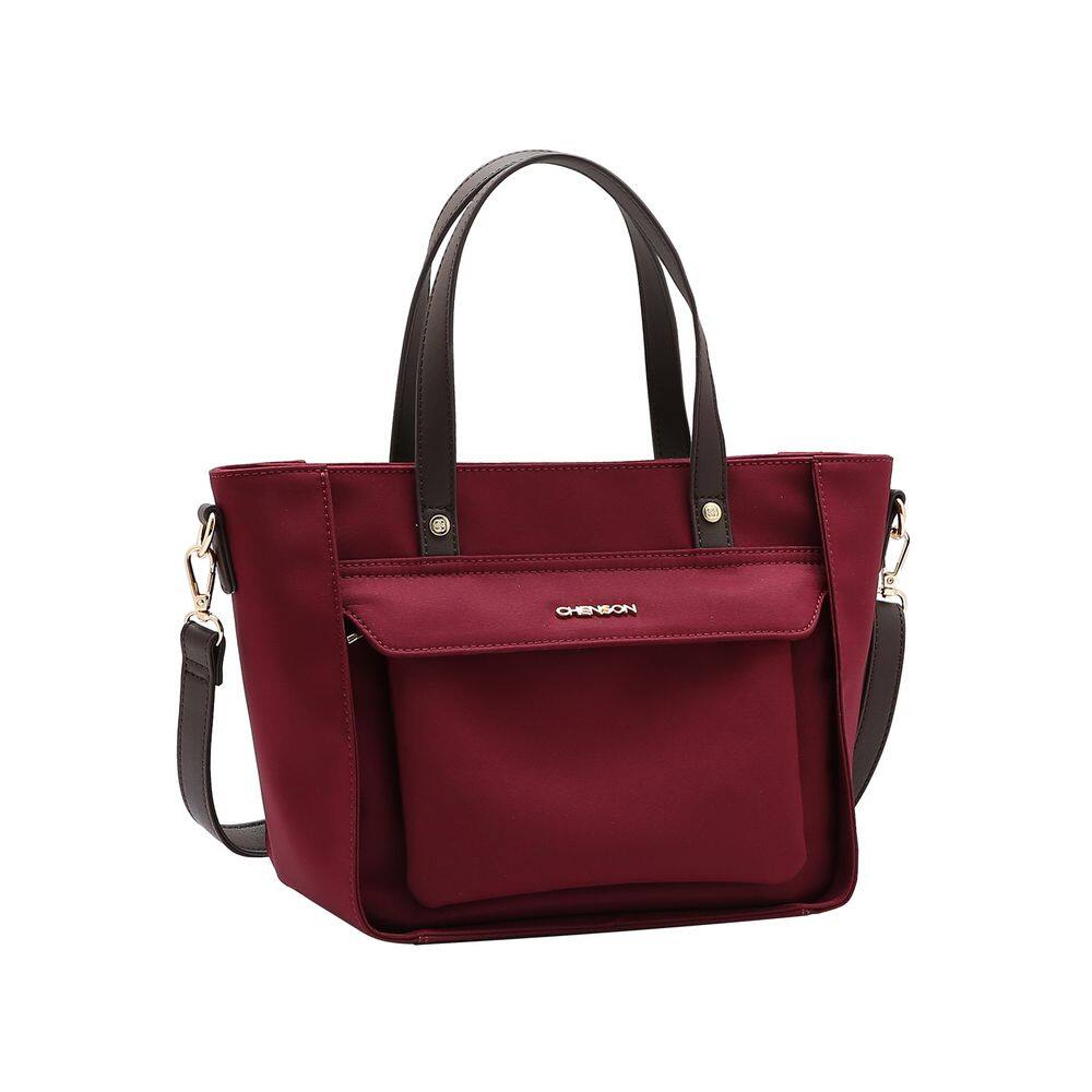 Bolsa Feminina Chenson Microfiber - Alça de Mão - Vinho 3185115