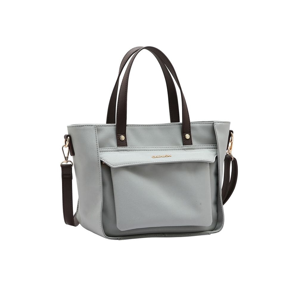 Bolsa Feminina Chenson Microfiber - Alça de Mão - Cinza 3185115